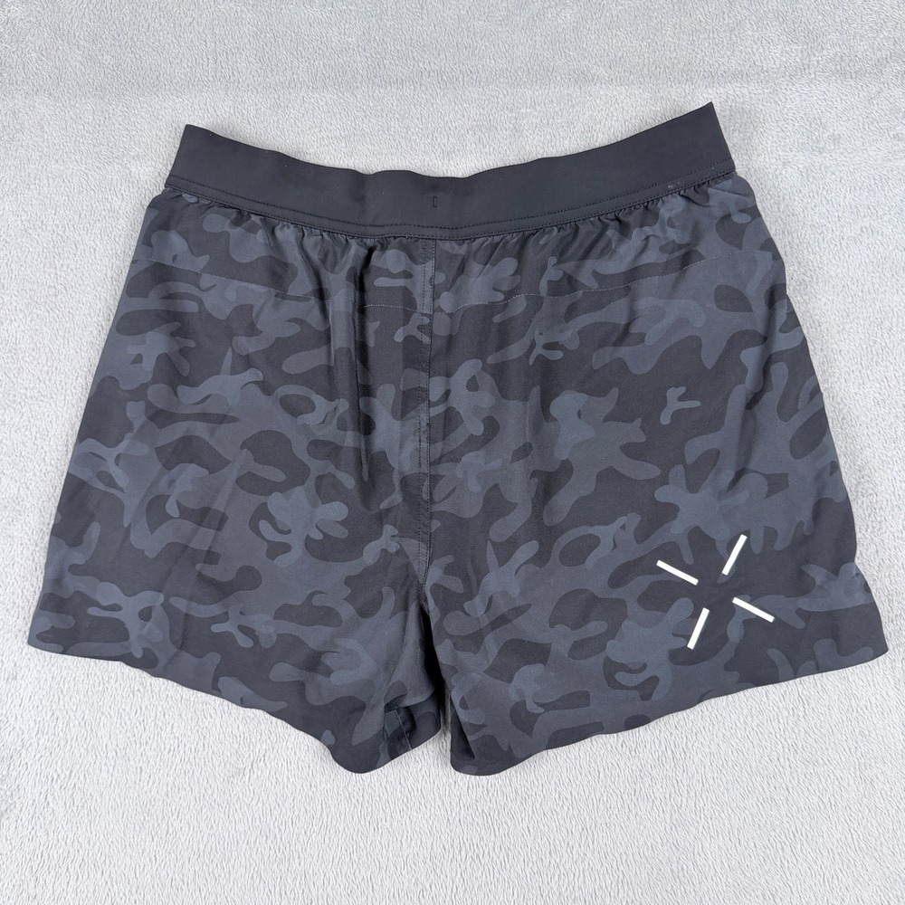 Ten Thousand Mens The Interval Short 5 Inch Inseam Grey Camo Medium TTSH002V3